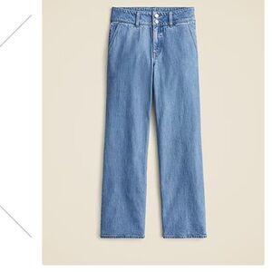 J Crew Jeans Slim wide jean with stacked buttons Size 29